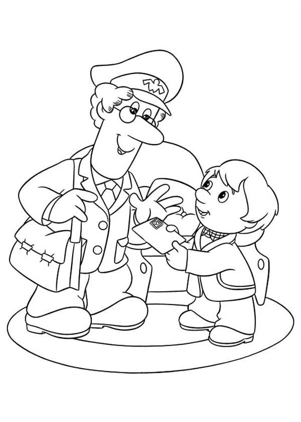 mail coloring pages - photo #35