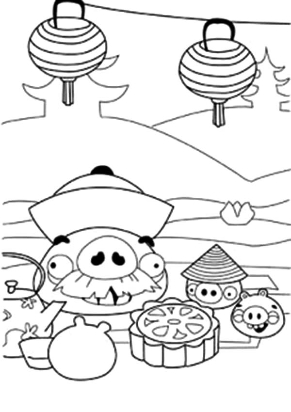 year of the pig coloring pages - photo #35