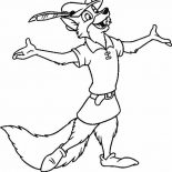Fox, Cartton Character Fox Coloring Pages: Cartton Character Fox Coloring Pages