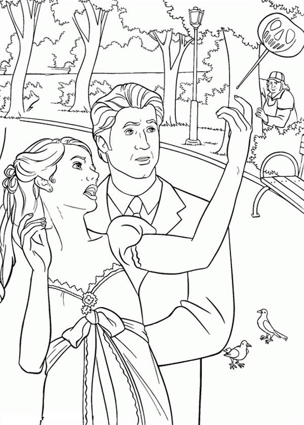 Enchanted, : Enchanted Coloring Pages for Kids