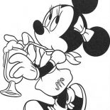 Mickey Mouse Safari, Drink A Glass Of Water Mickey Mouse Safari Coloring Pages: Drink a Glass of Water Mickey Mouse Safari Coloring Pages