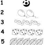 Number 5, Finding Number 5 Coloring Page: Finding Number 5 Coloring Page