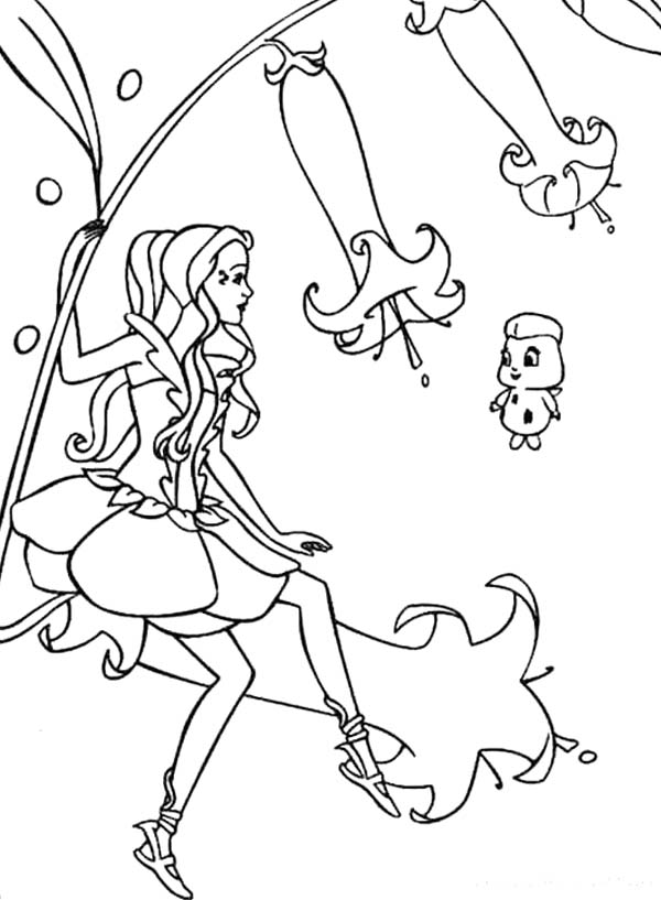 Barbie Mariposa, : How to Draw Barbie Mariposa Coloring Pages