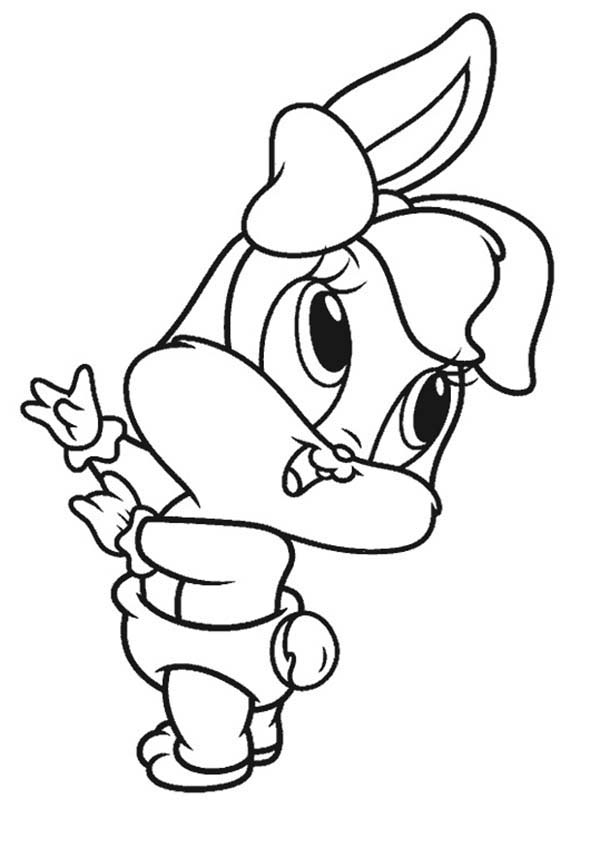 Looney Tunes, : Looney Tunes Coloring Pages Beautiful Baby Lola