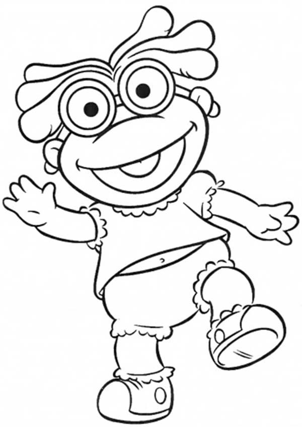 Muppet Babies, : Muppet Babies Would Like to Play with Friends Coloring Pages