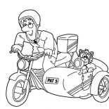 Postman Pat, Awesome Picture Of Postman Pat Coloring Pages: Awesome Picture of Postman Pat Coloring Pages