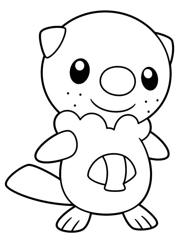 Cute Little Pokemon Coloring Pages 600x809