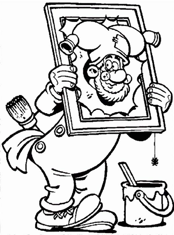 Plop the Gnome, : Plop the Gnome Broke Painting Coloring Pages