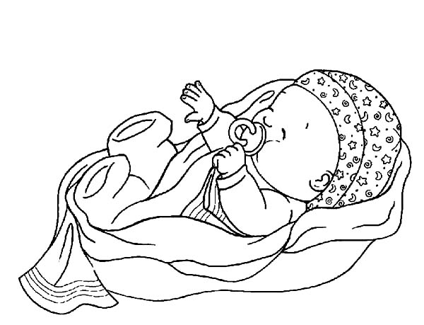 Babies, : Adorable Babies Coloring Pages